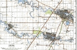 Топографическая карта района